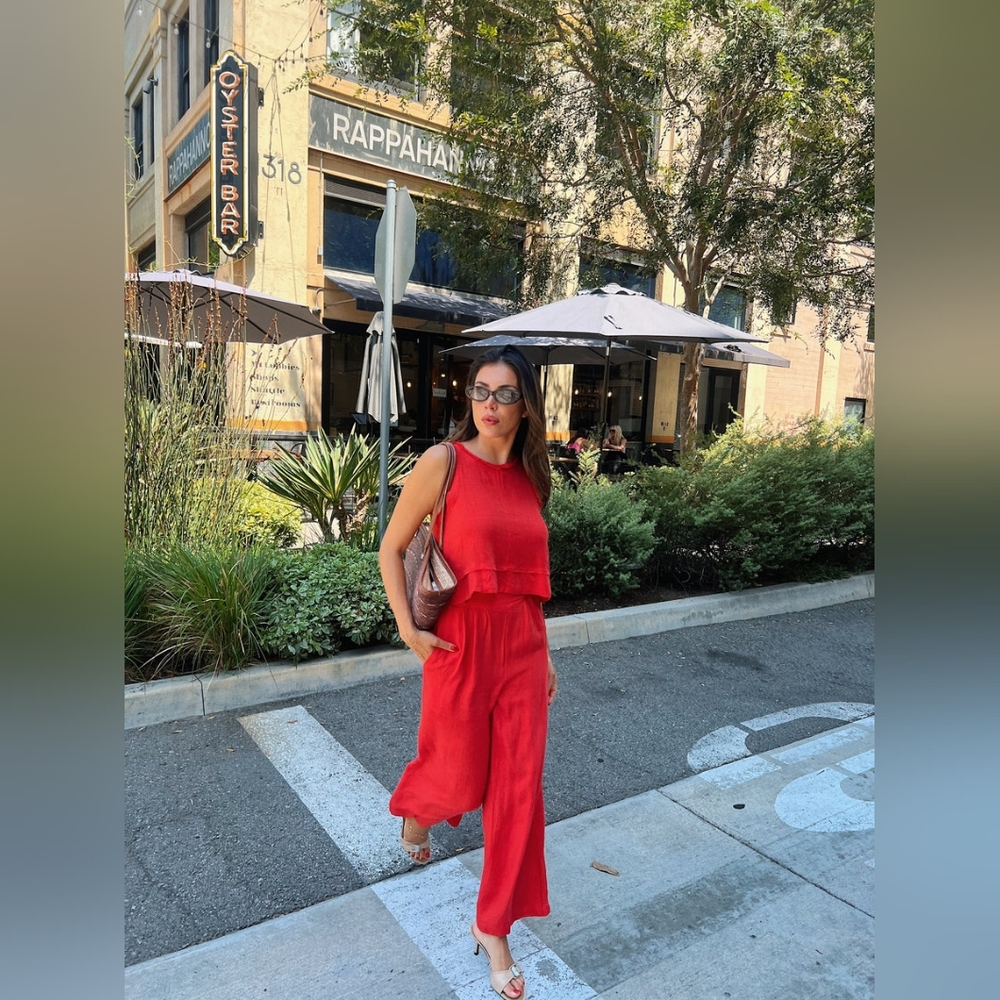 Red Chili Top + Bottom Set